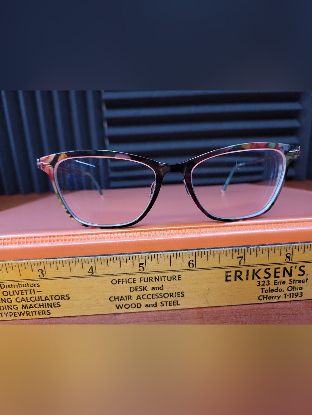 Multicolor Floral Print Ophthalmic Eyeglasses Frames, Aspire Brand